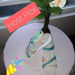 RYKA lightweight contoured adjustable sandals